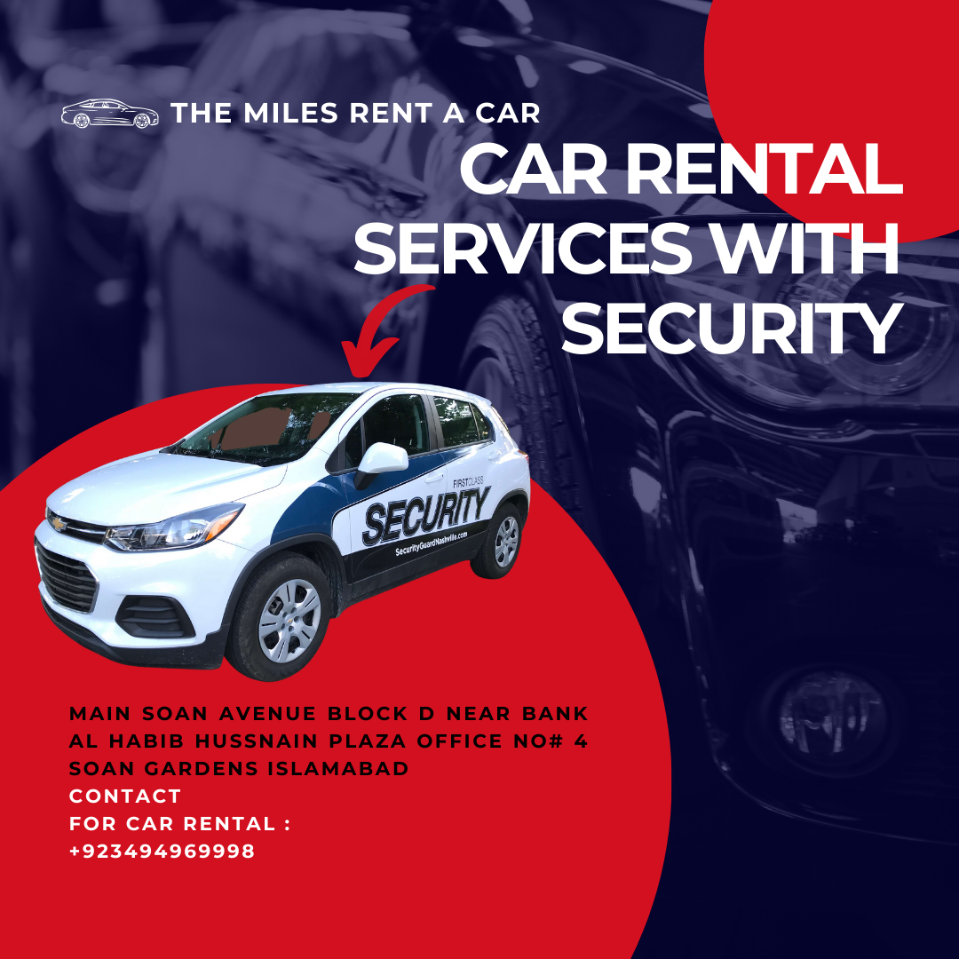 Car Rental Services In Islamabad Rent A Car in Islamabad